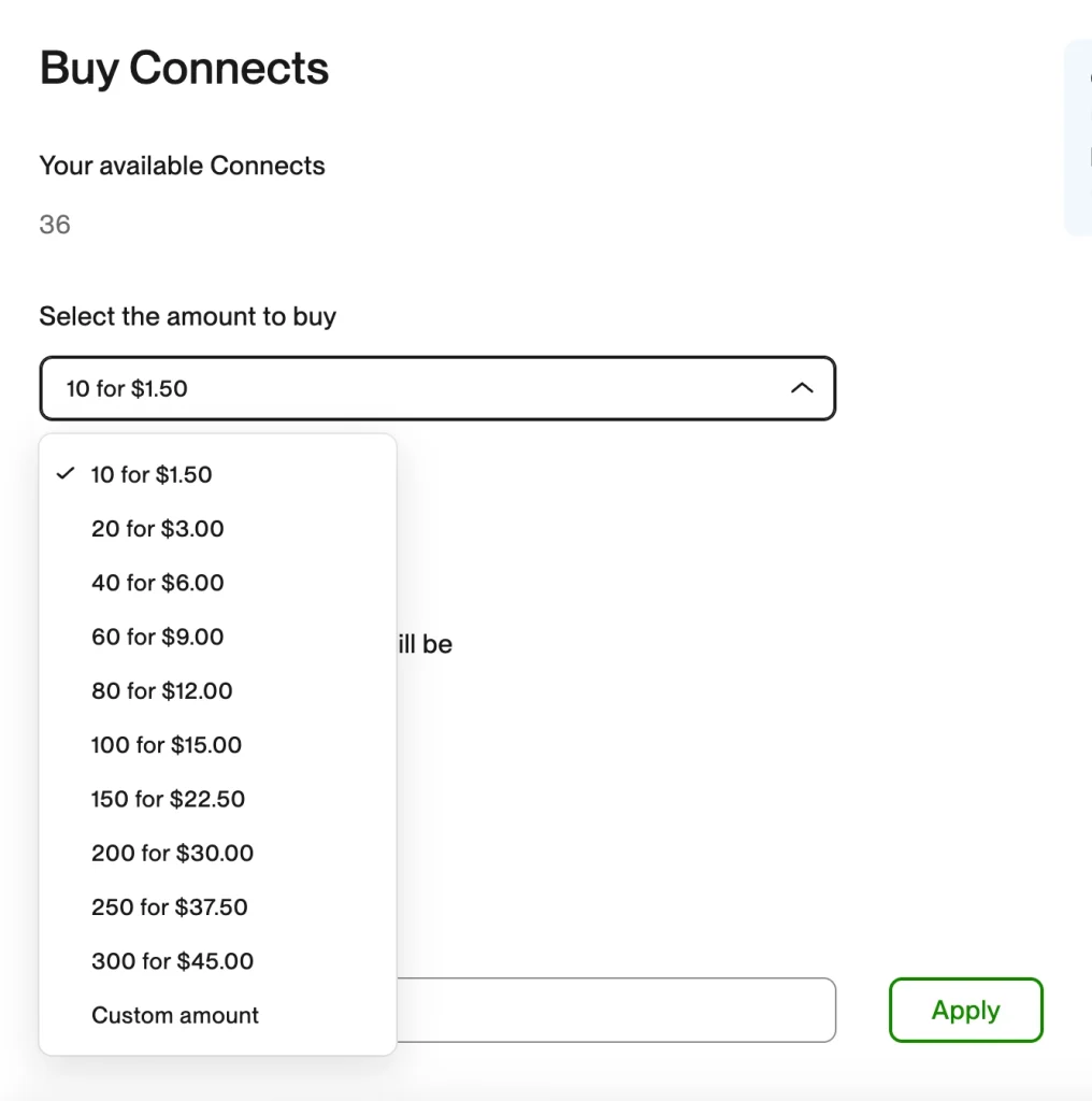 Upwork Connects Upwork Connects