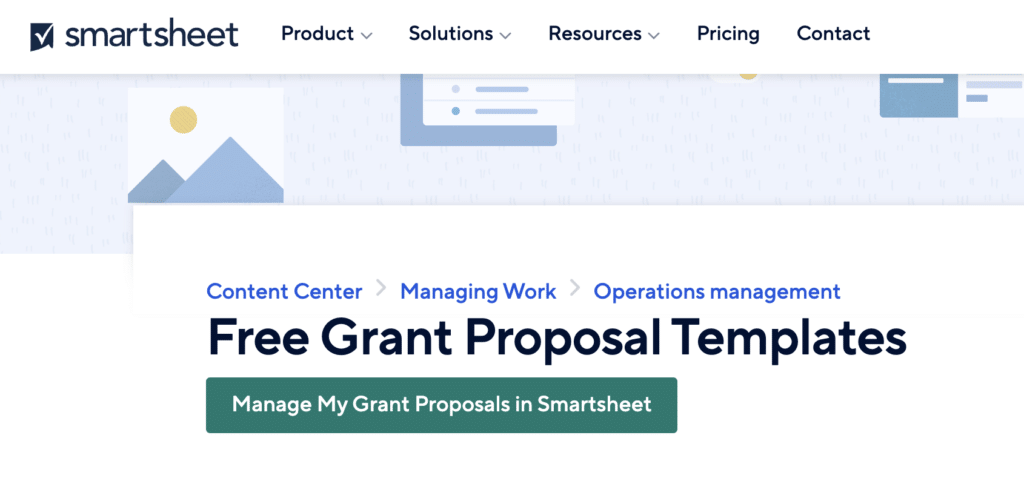 Free Grant Proposal Templates