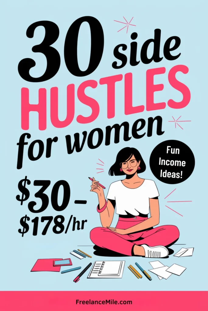 30 Top Side Hustles for Women 30 Top Side Hustles for Women