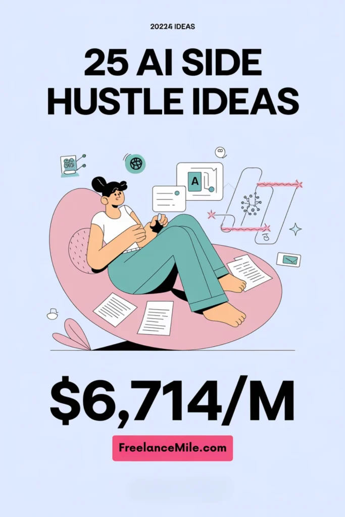25 AI Side Hustle Ideas at Home You Can Start in 2025 25 AI Side Hustle Ideas at Home You Can Start in 2025