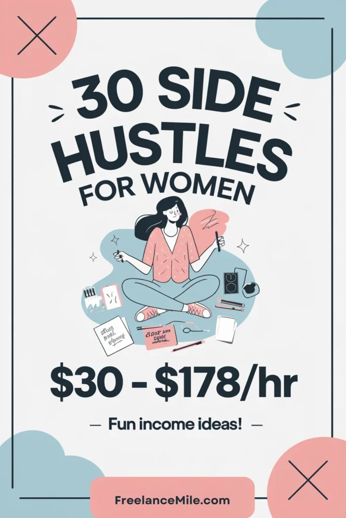 30 Top Side Hustles for Women 30 Top Side Hustles for Women