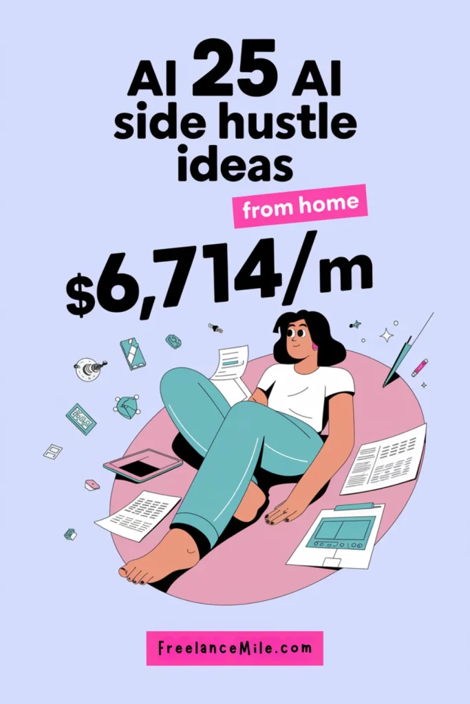 25 AI Side Hustle Ideas at Home You Can Start in 2025 25 AI Side Hustle Ideas at Home You Can Start in 2025