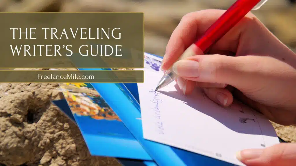 traveling writer