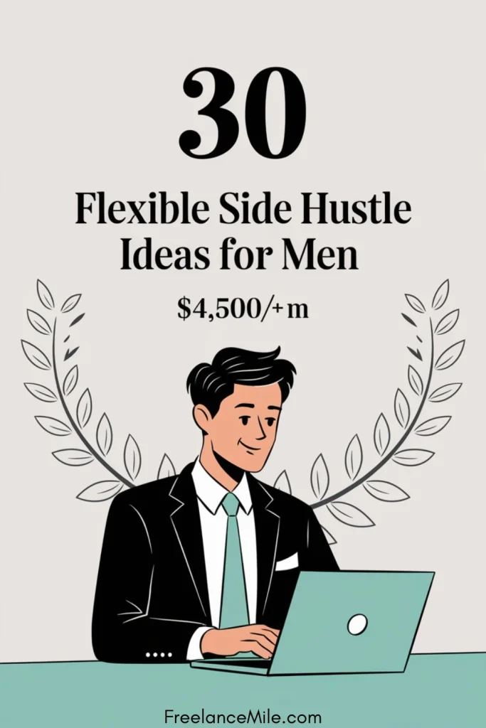 30 Side Hustles for Men: Best Ideas for 2025 30 Side Hustles for Men: Best Ideas for 2025