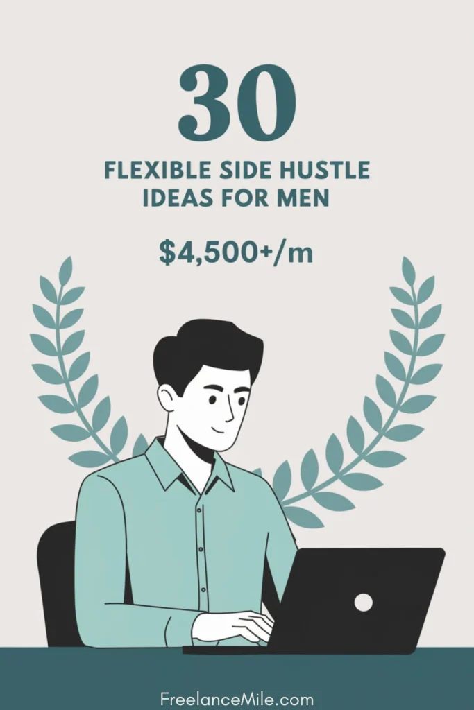 30 Side Hustles for Men: Best Ideas for 2025 30 Side Hustles for Men: Best Ideas for 2025