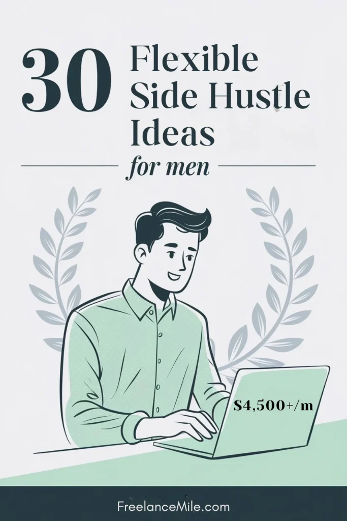 30 Side Hustles for Men: Best Ideas for 2025 30 Side Hustles for Men: Best Ideas for 2025