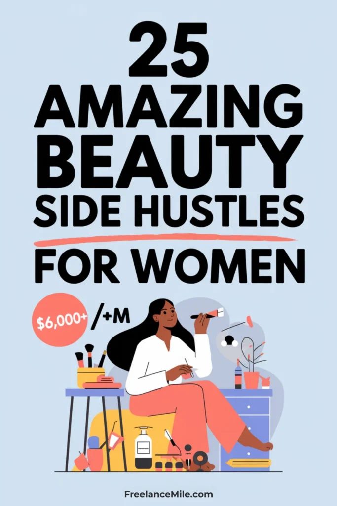 25 Amazing Beauty Side Hustles for Women in 2025 25 Amazing Beauty Side Hustles for Women in 2025