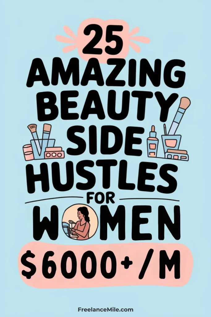 25 Amazing Beauty Side Hustles for Women in 2025 25 Amazing Beauty Side Hustles for Women in 2025