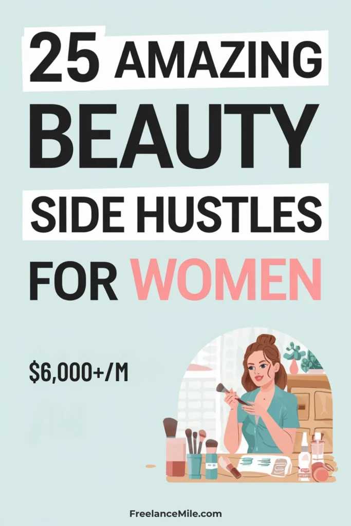 25 Amazing Beauty Side Hustles for Women in 2025 25 Amazing Beauty Side Hustles for Women in 2025