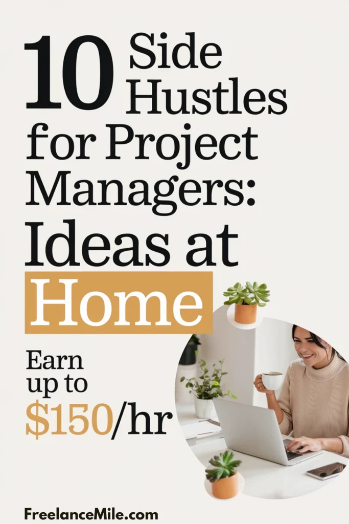 10 Side Hustles for Project Managers: Ideas at Home 10 Side Hustles for Project Managers: Ideas at Home