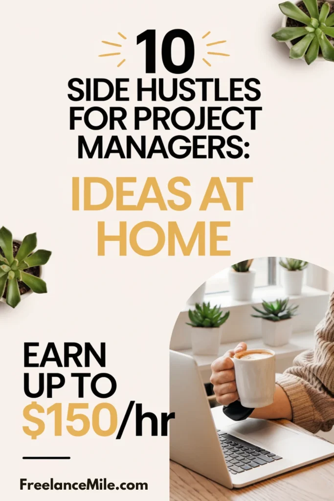 10 Side Hustles for Project Managers: Ideas at Home 10 Side Hustles for Project Managers: Ideas at Home