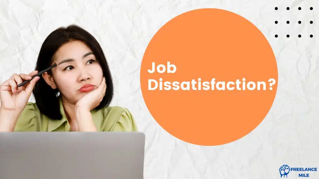 what are four causes of loss in job satisfaction