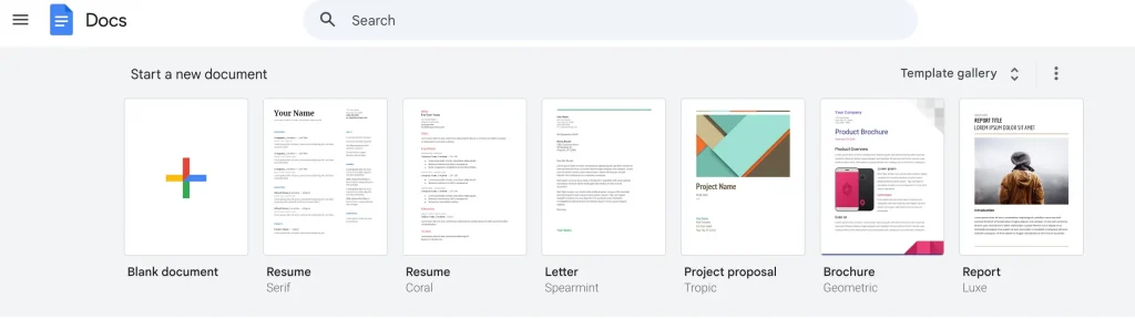 Google Doc Google Doc