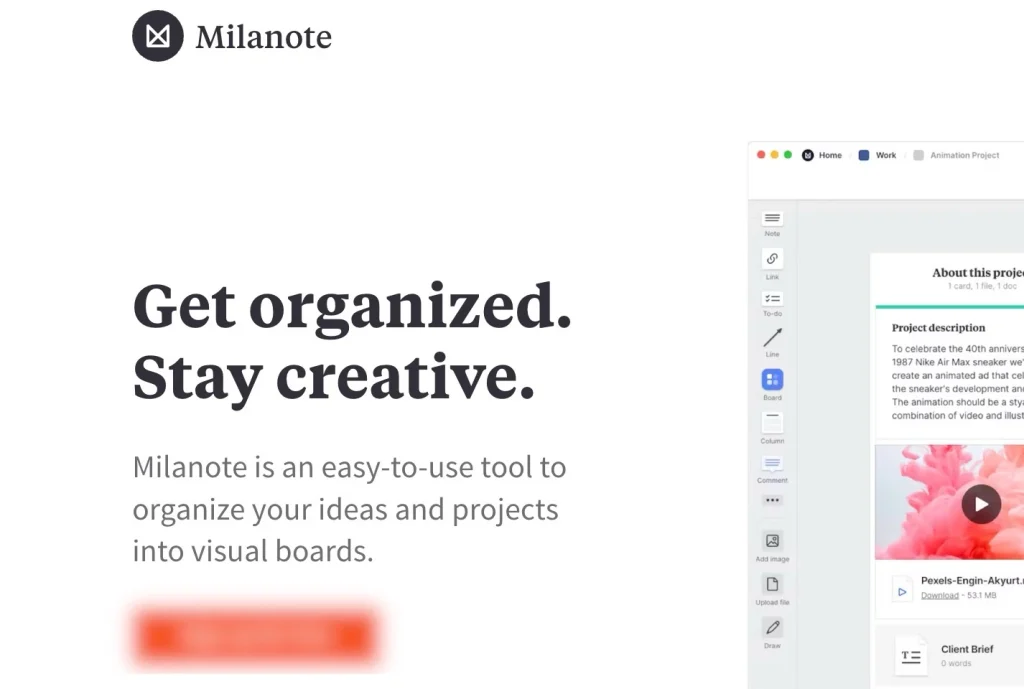 Milanote Milanote