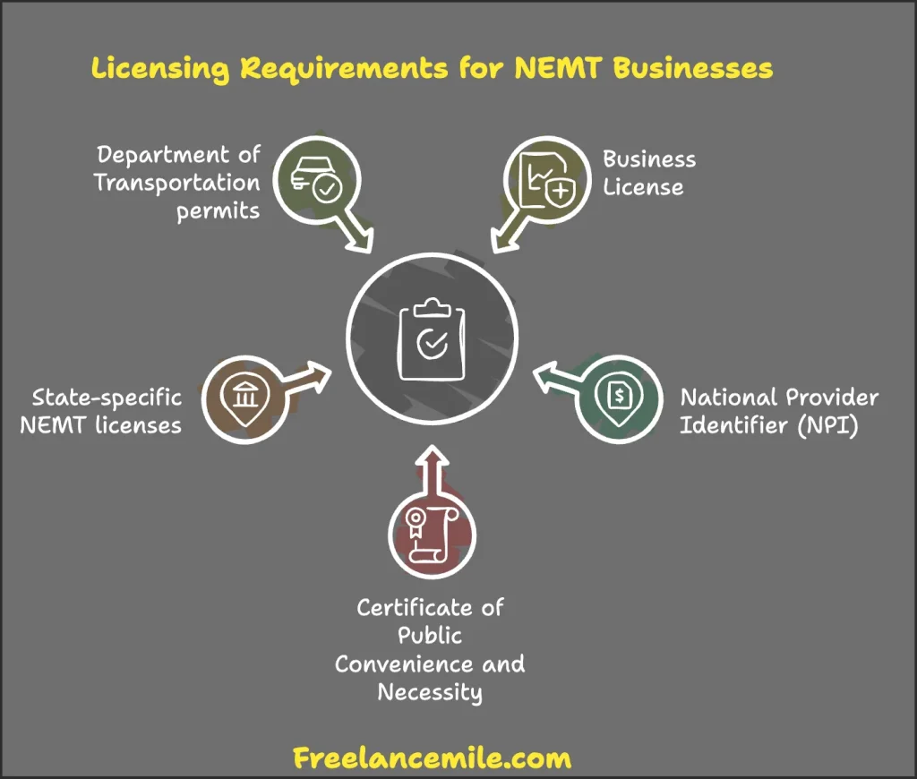 Licensing Requirements for NEMT Businesses Licensing Requirements for NEMT Businesses