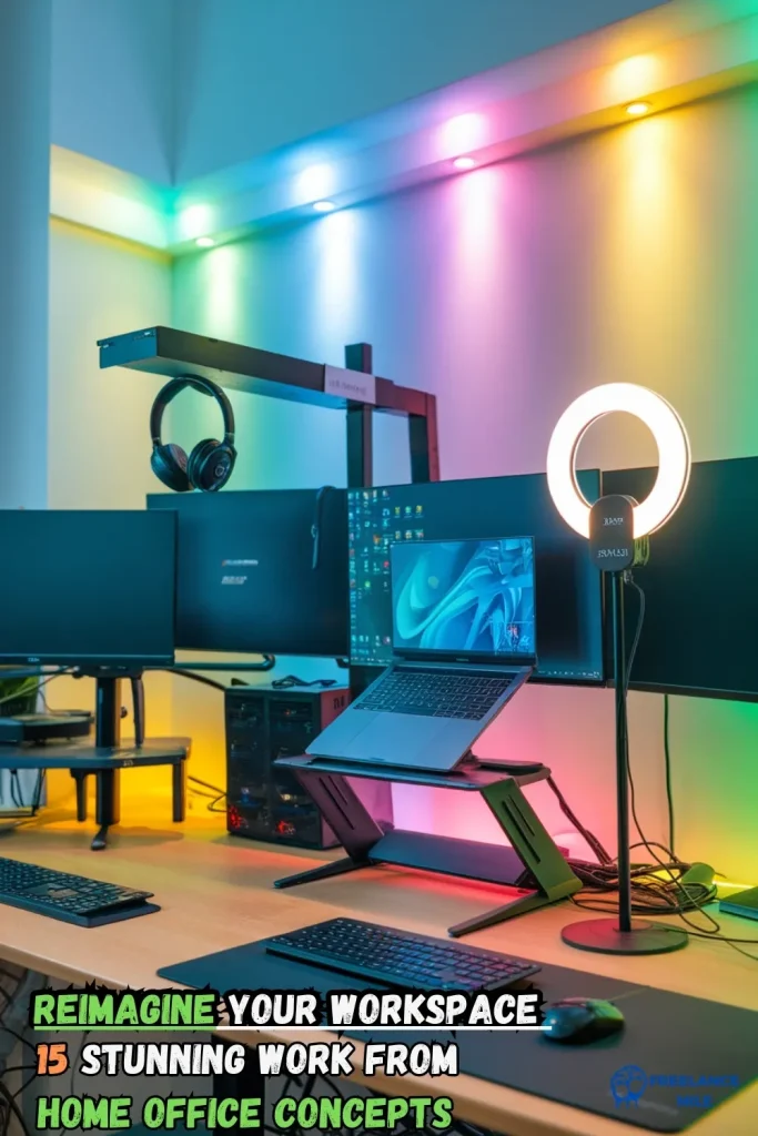 Reimagine Your Workspace: 15 Stunning Work From Home Office Concepts! Reimagine Your Workspace: 15 Stunning Work From Home Office Concepts!