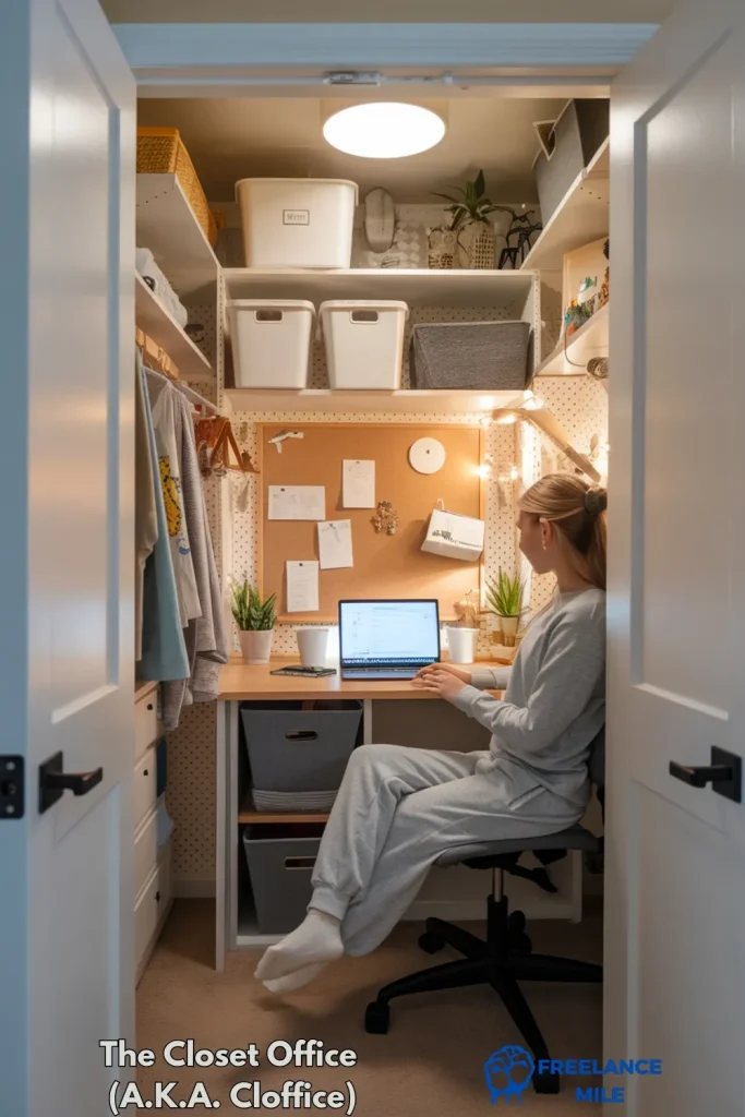 The Closet Office (A.K.A. Cloffice) The Closet Office (A.K.A. Cloffice)