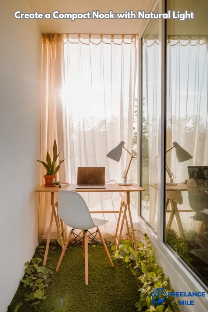 work from home office - Create a Compact Nook with Natural Light work from home office - Create a Compact Nook with Natural Light