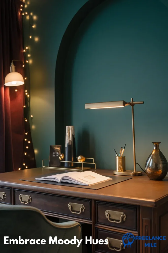 work from home office - Embrace Moody Hues work from home office - Embrace Moody Hues