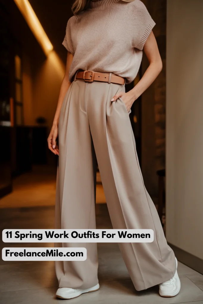 11 Spring Work Outfits Women Can Mix & Match in 2025 11 Spring Work Outfits Women Can Mix & Match in 2025