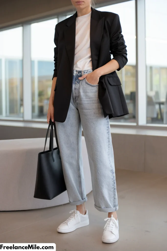 Blazer + Jeans Blazer + Jeans