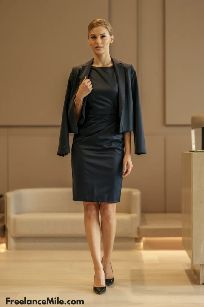The Structured Dress The Structured Dress