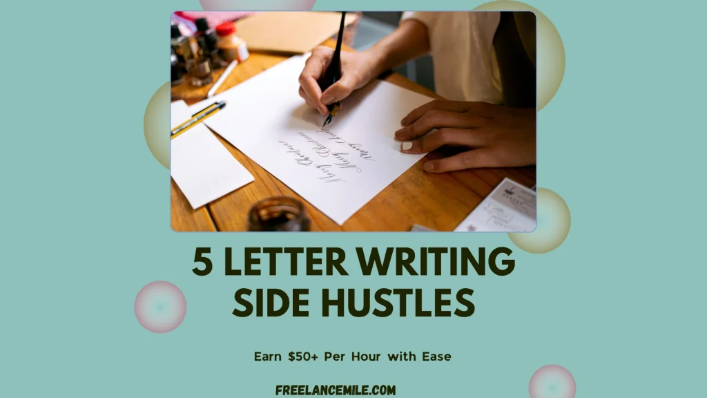 letter writing side hustle letter writing side hustle
