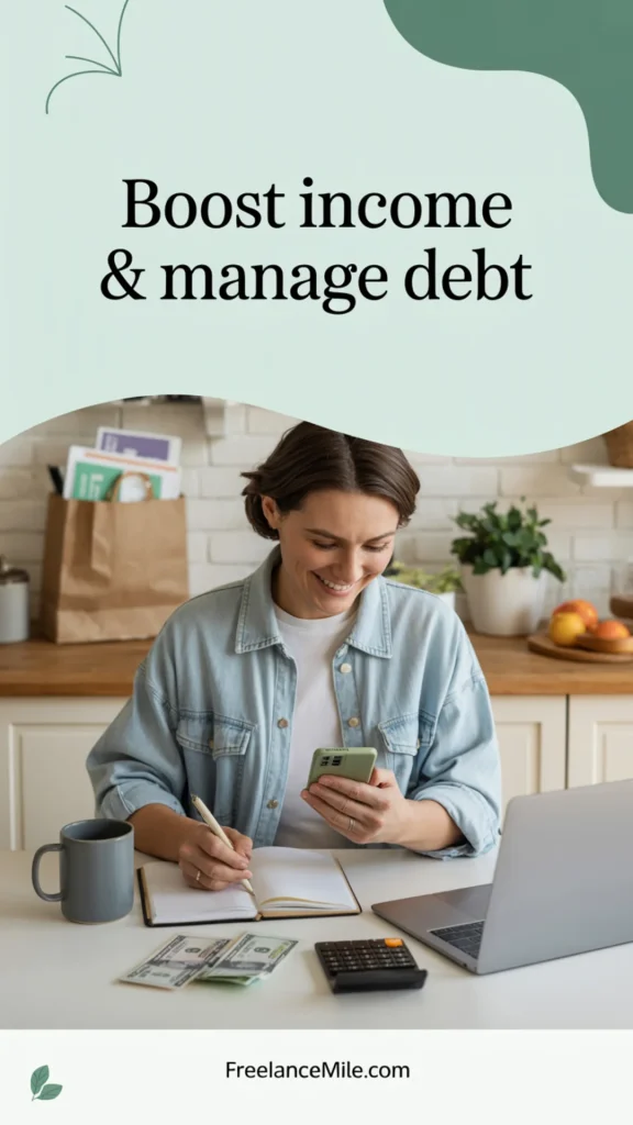 Boost Income and Manage Debt Boost Income and Manage Debt