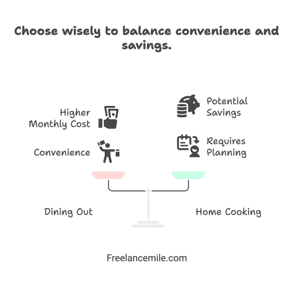 Choose wisely to balance convenience and savings. Choose wisely to balance convenience and savings.