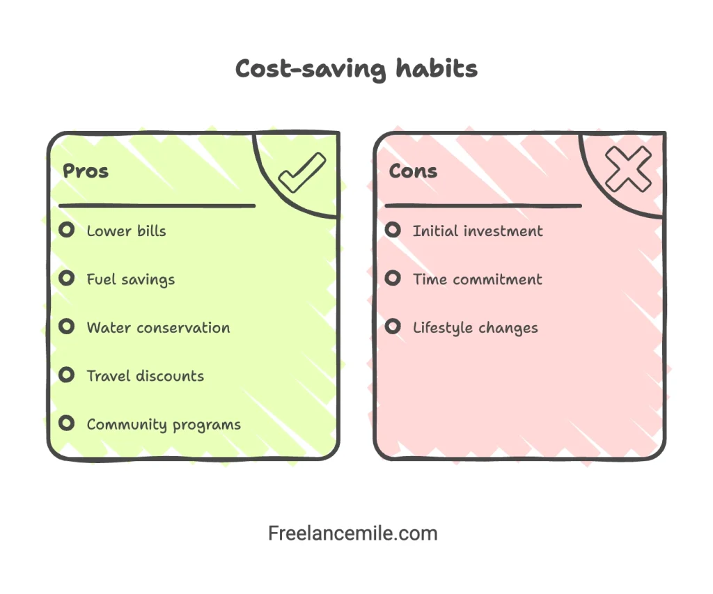 Cost-saving habits Cost-saving habits