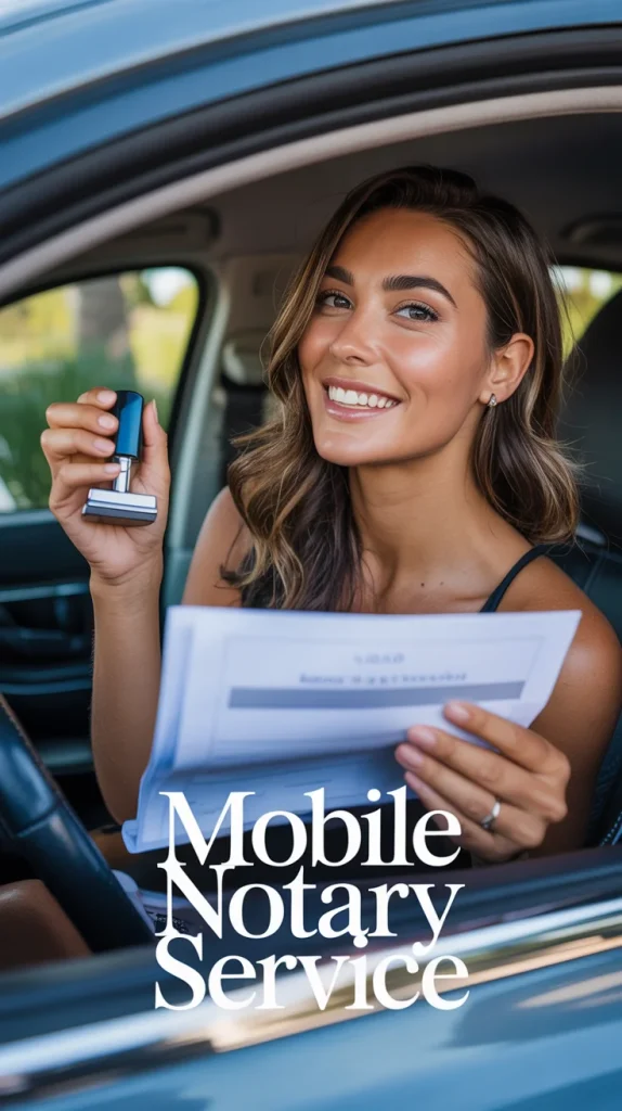 Mobile Notary Service Mobile Notary Service