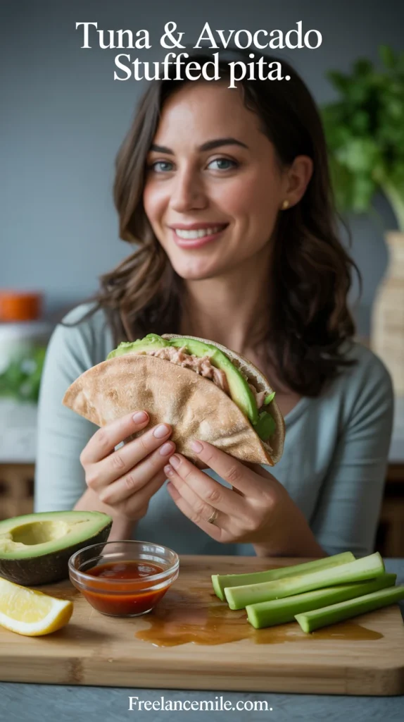 Tuna & Avocado Stuffed Pita Tuna & Avocado Stuffed Pita