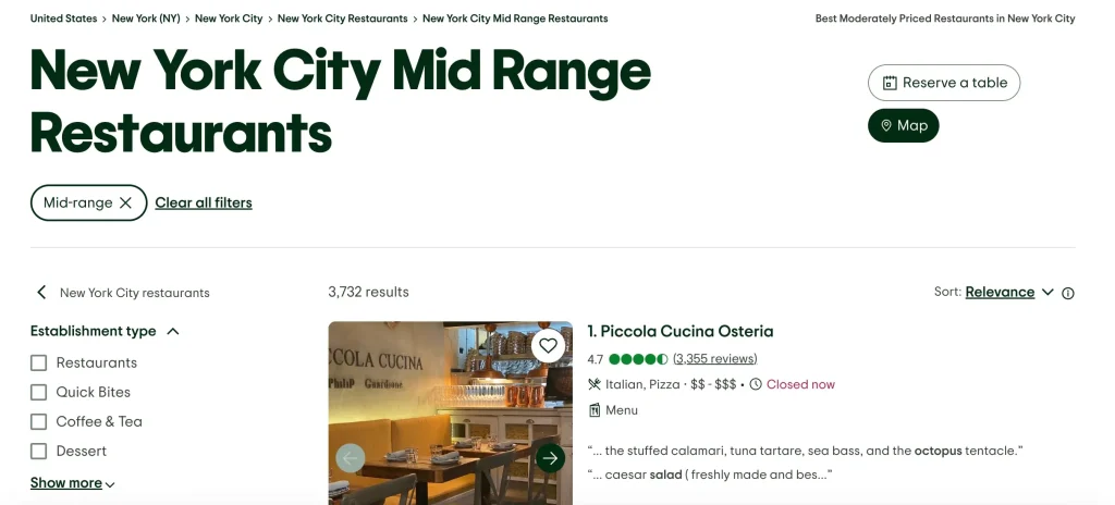 local restaurant prices on TripAdvisor local restaurant prices on TripAdvisor