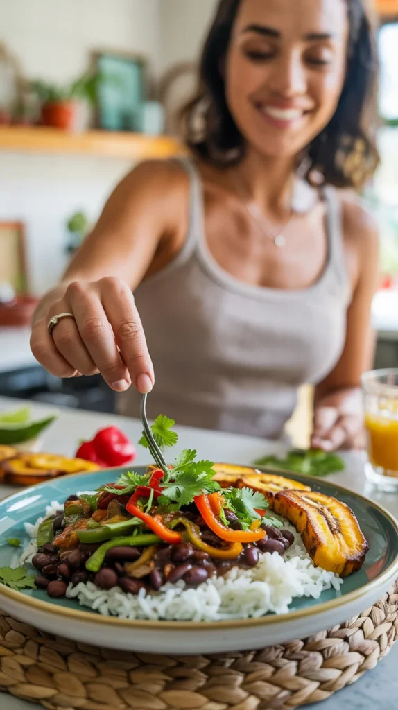 Cuban-inspired black bean rice bowls Cuban-inspired black bean rice bowls