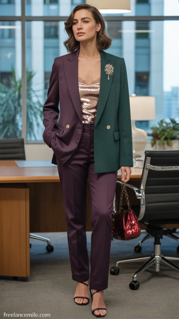 The Sophisticated Suit Twist