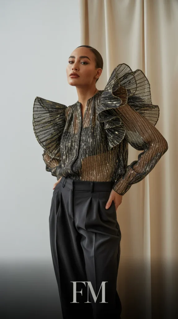 The Statement Blouse Strategy