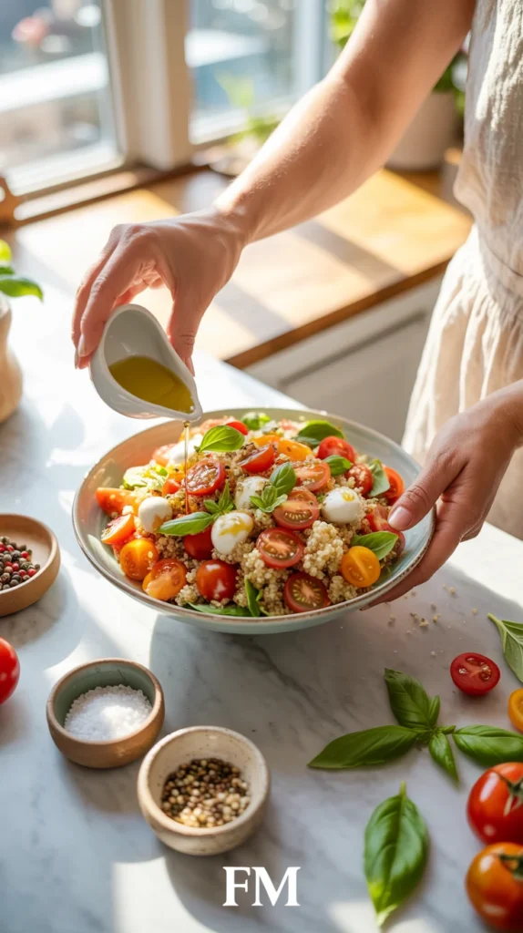 Caprese Quinoa Salad