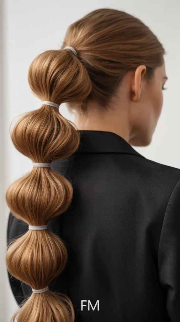 The Bubble Ponytail
