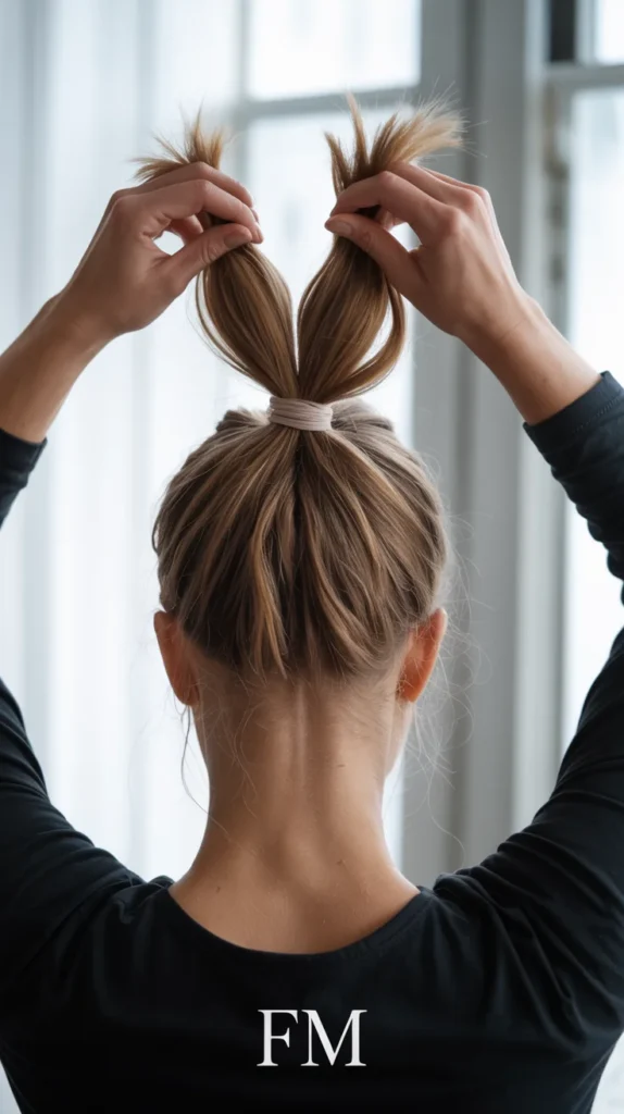 The Low Ponytail With a Twist