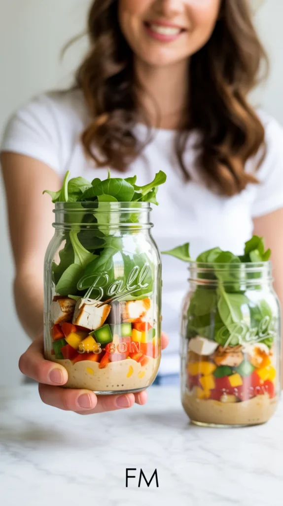 The Mason Jar Salad