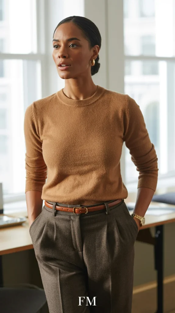 The Polished Sweater Approach