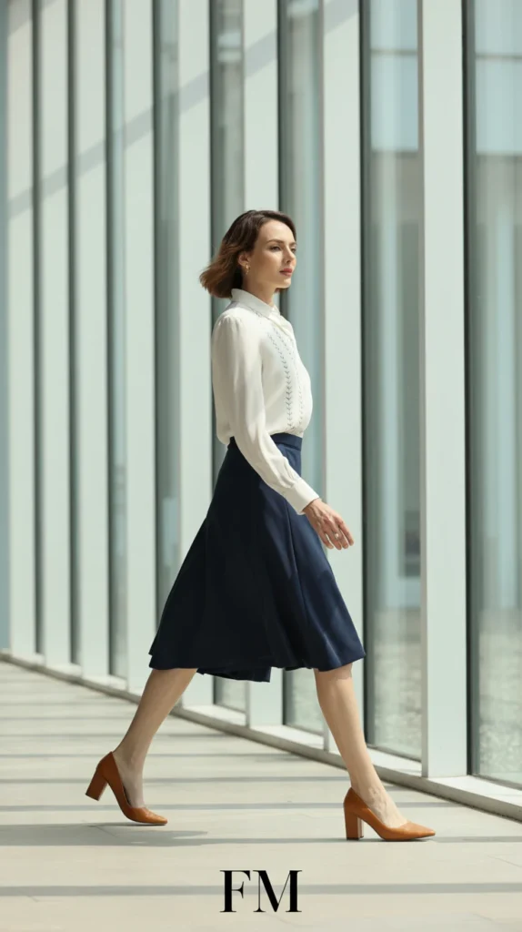 The Skirt and Blouse Combination